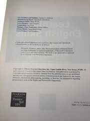 Learning English Skills through Word Processing Frew 2006 Pearson DDC CD-ROM