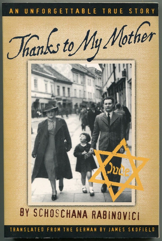 Thanks to My Mother – Rabinovici, Schoschana|Skofield, James – Acceptable – …