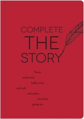 Guided Journal Creative Writing Notebook Complete the Story 204 Pages