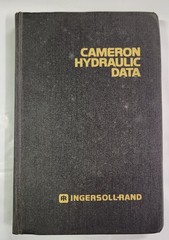 Cameron Hydraulic Data Westaway Loomis 1984 16th Edition Engineering