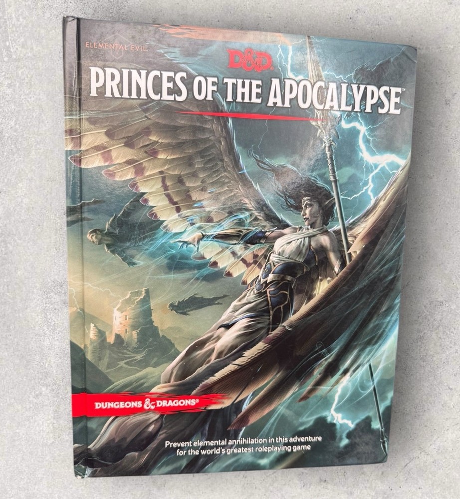 Princes of the Apocalypse (D&D Accessory) – Hardcover By Wizards RPG Team – GOOD