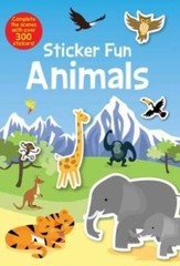 Sticker Fun Animals – Paperback By Editors of Silver Dolphin Books – GOOD