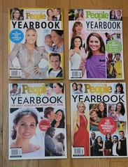(4) PEOPLE MAGAZINES Yearbook, Biggest Stories of the Year 2017, 2018, 2019, 24