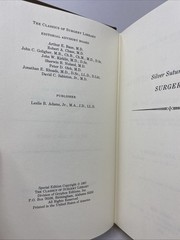 Silver Sutures Clinical Notes Uterine Surgery Leather 1987 Classics of Surgery