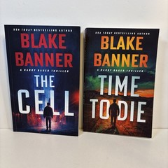 Lot of 20 Harry Bauer Thriller Books by Blake Banner #1-4, 6-9, 11-22