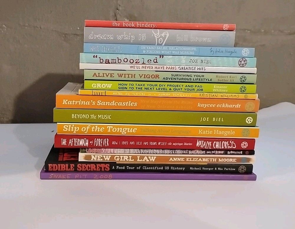 Microcosm Publishing 16 Book Lot 2010-2014 P.B.’s