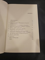 Ethnopolitics : A Conceptual Framework by Joseph Rothschild (1981, Hardcover)