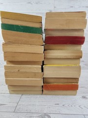 Battered Book Bundle 10lbs Of Fiction Books Paperbacks 23 Classics PB (05)