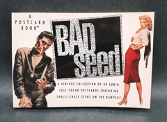 BAD SEED Postcard Book 30 Cards ~ 1950s Teen Delinquent Pulp Fiction Art