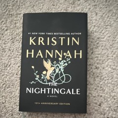 Kristin Hannah The Nightingale 10th Anniversary Edition Hardcover w/ Dust Jacket