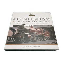 Midland Railway Book L M S 4-4-0 Locomotives Design Operation Performance Trains