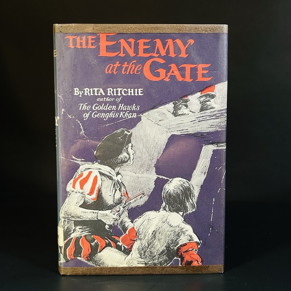 The Enemy at the Gate Rita Ritchie HC DJ 1966 5th Printing Ex-Library