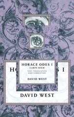 Horace: Odes I: Carpe Diem by Horace: Used