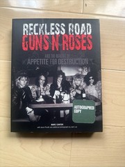 Signed Guns N’ Roses Reckless Road book 1985/1986 900 photos rare interviews