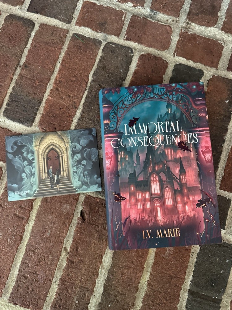 FairyLoot Immortal Consequences I.V. Marie STENCILED REVERSIBLE EXCLUSIVE