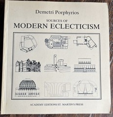 SOURCES OF MODERN ECLECTICISM Studies On Alvar Aalto 1982 Demetri Porphyrios PB