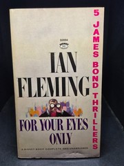 For Your Eyes Only: Ian Fleming. Signet Book (D2054) 19th Printing. 1960