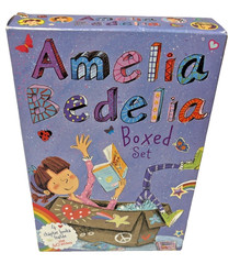 Amelia Bedelia 4 Chapter Book Box Set #1-4 Herman Parish 2014 140+ Pages Each