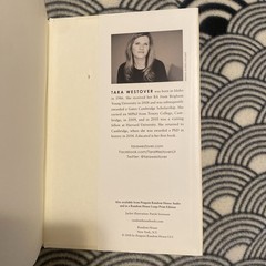 Educated SIGNED by Tara Westover Hardcover Memoir – Hand Signed – VG