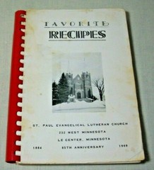 VINTAGE 1969 ST. PAUL EVANGELICAL LUTHERAN CHURCH MN LECENTER MINNESOTA
