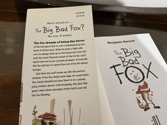The Big Bad Fox by Benjamin Renner (English) Paperback Book—LIKE NEW