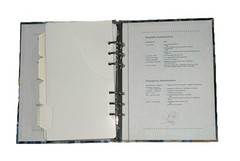 Markings 90’s Recipe Binder Book Still Life w/Drapery ByPaul Cezanne Organizer