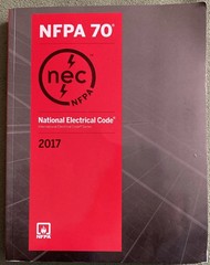 NFPA 70 National Electrical Code NEC 2017 Edition Paperback USA STOCK