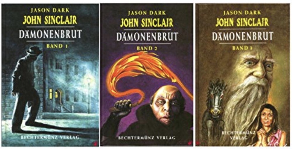 Jason Dark John Sinclair Dämonenbrut Band 1 – 3 Triologie Bechtermünz neu sealed