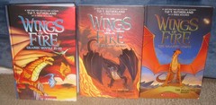 5 Wings of Fire graphic novels (1-5) by Tui T. Sutherland -paperbacks + hardback