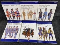 OSPREY Military 33 Book Lot Men At Arms & Campaign Series History Illustrated