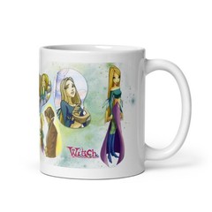 W.I.T.C.H Cornelia Hale Classic Mug 11oz Comic Graphic Novel Premium Quality