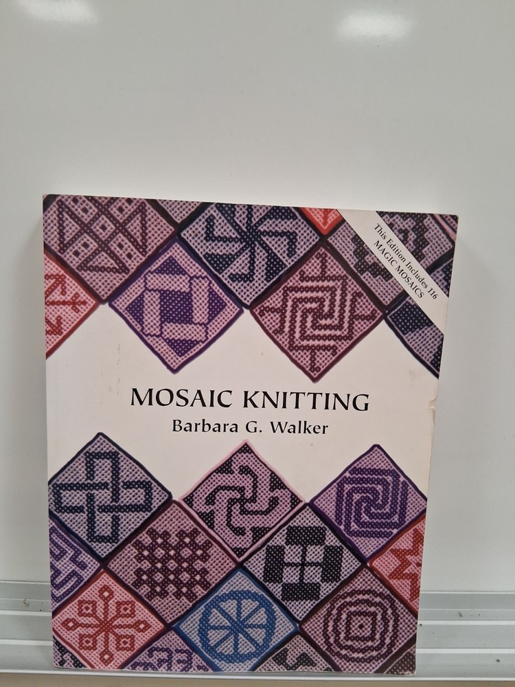 Mosaic Knitting by Barbara G. Walker (1997, Hardcover)