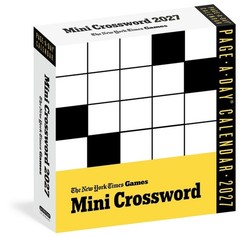 The New York Times Mini Crossword Page-A-Day(r) Calendar 2027: For Crosswo Daily