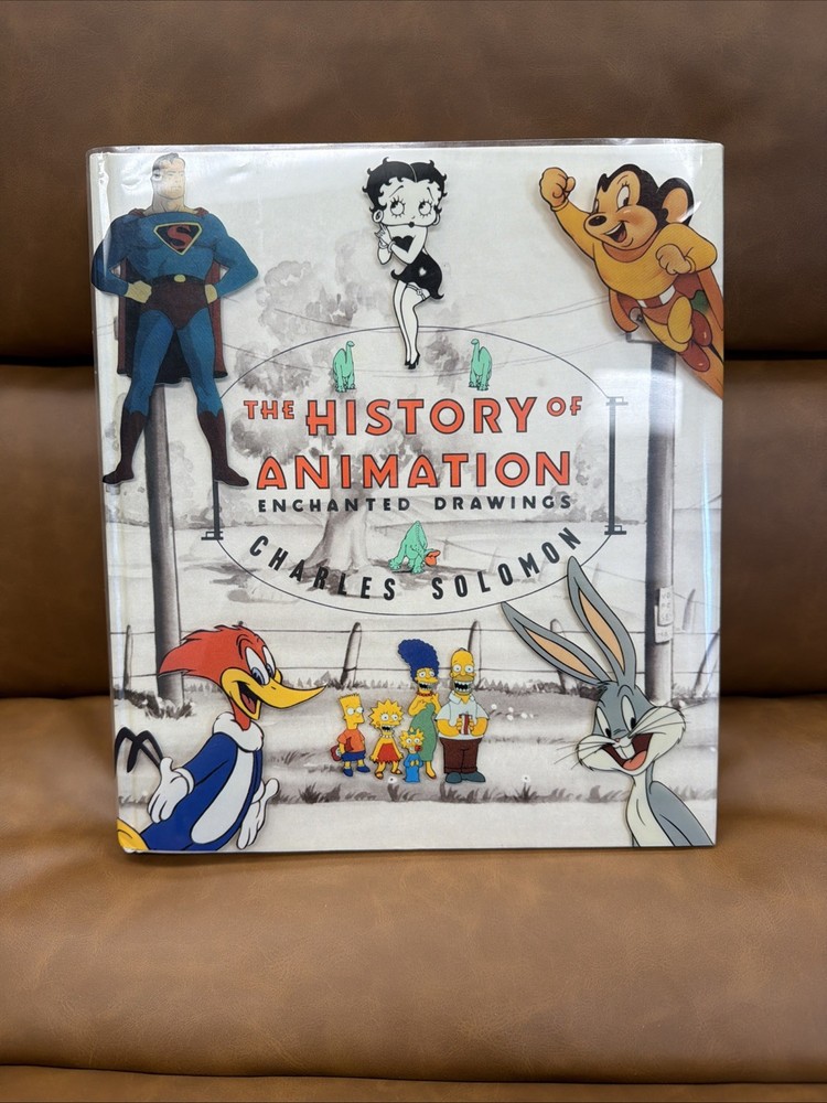 Enchanted Drawings History of Animation Charles Solomon Disney Fintstones Felix