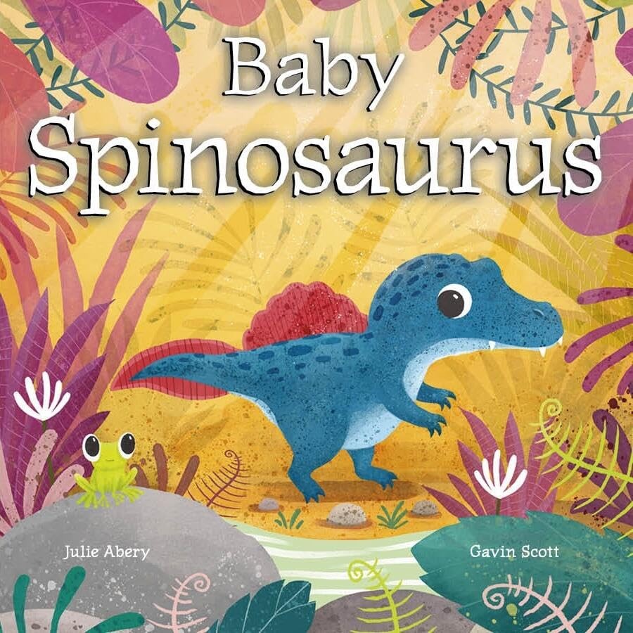 Baby Spinosaurus Board Books by Julie Abery