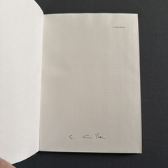 Sophie Calle: Because, 2019 FIRST Edition, SIGNED
