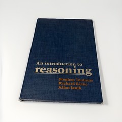 AN INTRODUCTION TO REASONING By Stephen Toulmin & Richard Rieke – Hardcover