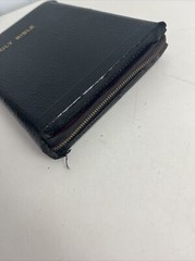 Bible KJV Zip Leather Original Tongues Antique VTG American Society