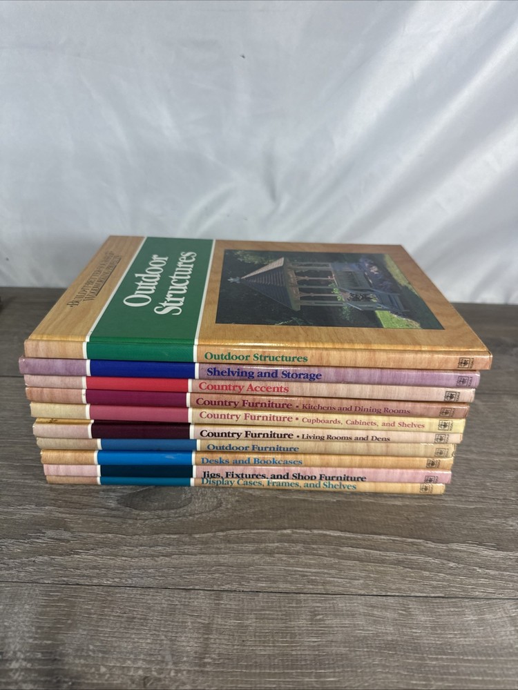 Build It Better Yourself Woodworking Projects DIY Lot of 10 Books Rodale HC