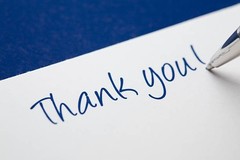 If you make a purchase, I will send you a thank you note! 17