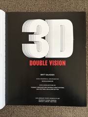 3D: Double Vision hardcover New