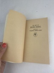 The Art of MIxing Drinks 1972 Based on Esquire Drink Book Paperback 182 pages