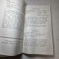 More Michigan Cooking and Other Things Carole Eberly 1st Ed 1981 Fayette Detroit