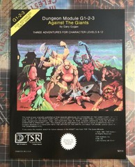 G1-2-3 Against the Giants – Dungeons & Dragons – D&D – AD&D