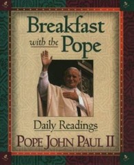 Breakfast with Pope Daily Readings by Servant Publications Staff Hardcover 1995