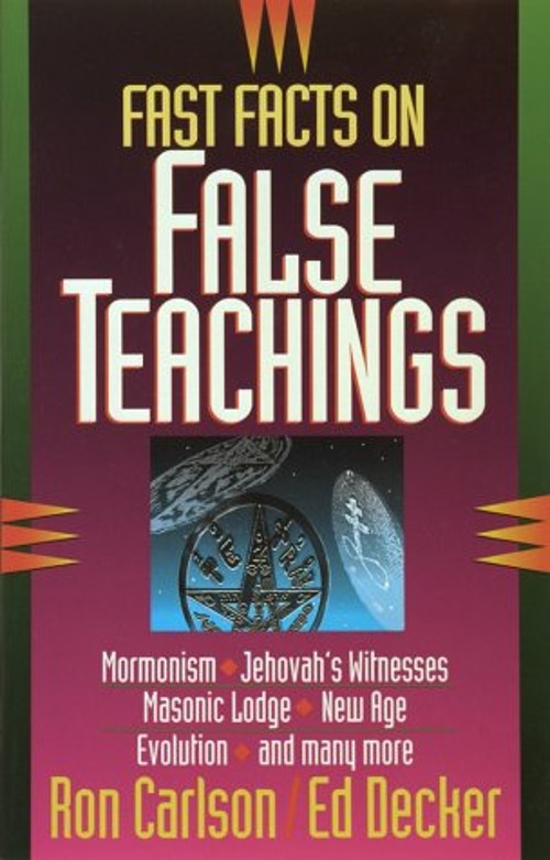 Fast Facts on False Teachings Paperback Ron, Decker, Ed Carlson