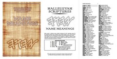 FREE EXTRA BOOK – RESTORED NAMES BIBLE The Best Bible In The World