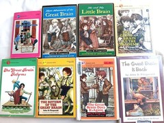 John D. Fitzgerald–Complete Set Lot of 8 GREAT BRAIN Books #1-8 Mercer Mayer