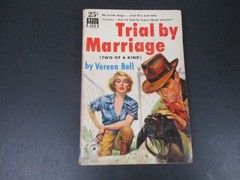 Trial by Marriage by Vereen Bell 1963 Vintage Dell Book 582 Romance Paperback PB