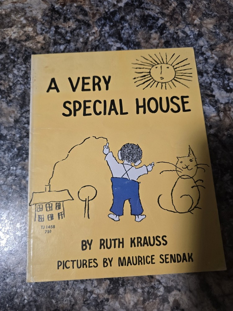 A VERY SPECIAL HOUSE by Ruth Krauss Illus. Maurice Sendak 1st Print/Ed 1953 HCDJ
